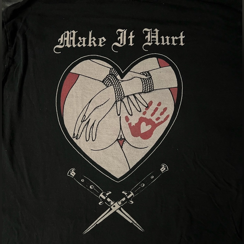 Limited Edition The Mountain Vvitch “Make It Hurt” T-Shirt XL